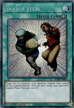 Schnappstahl (V.1) BLTR-096 Secret Rare Near Mint Deutsch 1. Auflage