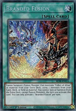 Markierte Fusion (V.1) BLTR-111 Secret Rare Near Mint Deutsch 1. Auflage