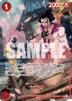 Izo (OP03-003) OP07 Special Rare Near Mint Englisch