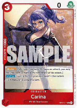 Carina (OP07-005) (V.1) OP07 Rare Near Mint Englisch