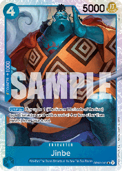 Jinbe (OP07-045) (V.1) OP07 Super Rare Near Mint Englisch