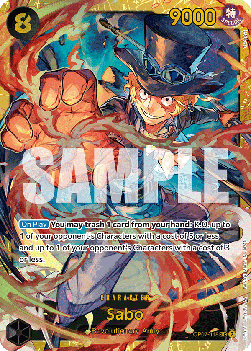 Sabo (OP07-118) (V.1) OP07 Secret Rare Near Mint Englisch