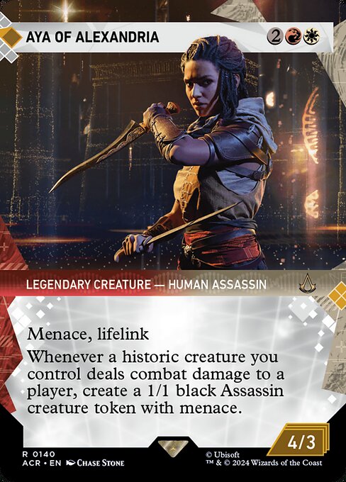 Aya of Alexandria XACR-140 Rare Near Mint Englisch Foil