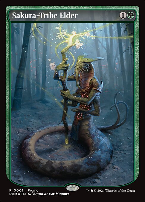 Sakura-Tribe Elder PROM-1 Rare Excellent Englisch Foil