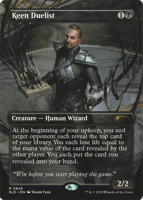Keen Duelist SLD-828 Rare Near Mint Englisch Foil