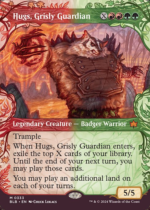 Hugs, Grisly Guardian XBLB-333 Mythic Excellent Englisch