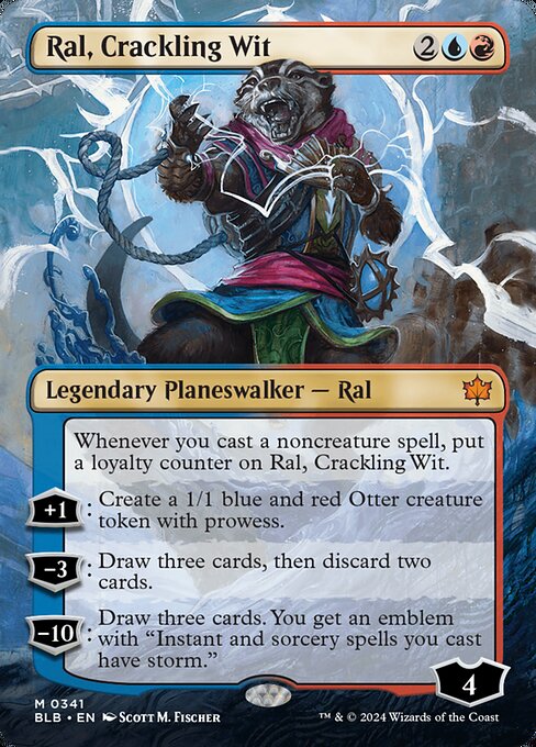 Ral, Crackling Wit (V.1) XBLB-341 Mythic Near Mint Englisch