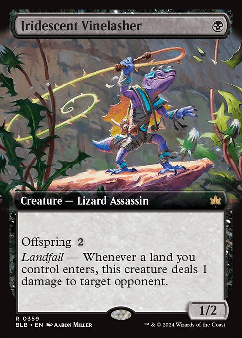 Iridescent Vinelasher XBLB-359 Rare Near Mint Englisch Foil
