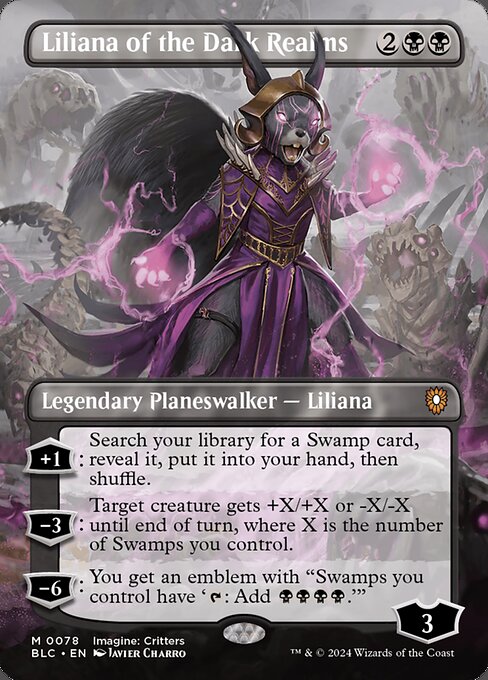 Liliana aus dem Dunkelreich (V.1) XBLC-78 Mythic Near Mint Englisch