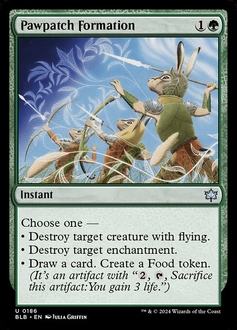 Pawpatch Formation BLB-186 Uncommon Excellent Englisch Foil