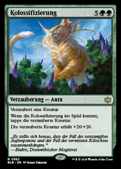 Kolossifizierung XBLB-392 Rare Excellent Deutsch
