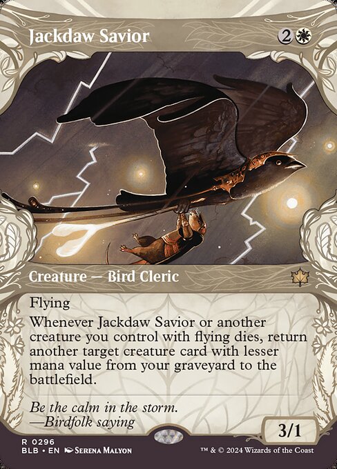 Jackdaw Savior XBLB-296 Rare Near Mint Englisch Foil