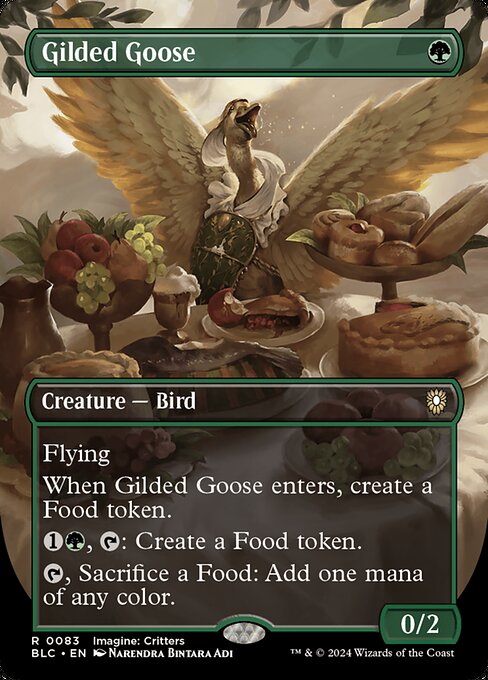 Goldene Gans XBLC-83 Rare Near Mint Englisch Foil