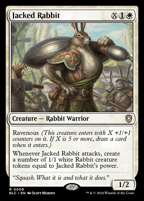 Jacked Rabbit BLC-9 Rare Near Mint Englisch