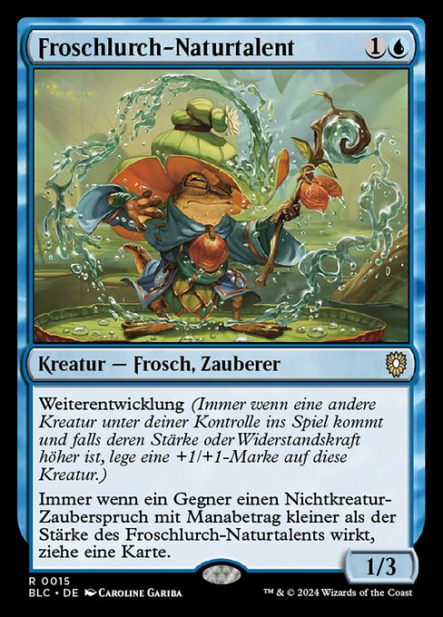 Froschlurch-Naturtalent BLC-15 Rare Near Mint Deutsch