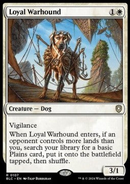 Loyal Warhound BLC-107 Rare Near Mint Englisch