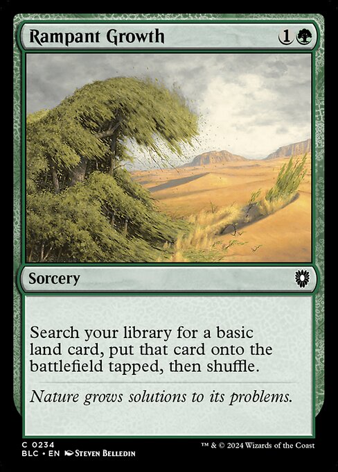 Rampant Growth BLC-234 Common Near Mint Englisch