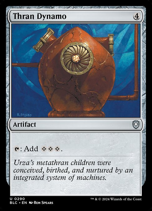 Thran Dynamo BLC-290 Uncommon Excellent Englisch