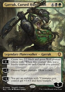 Garruk, Cursed Huntsman XBLC-99 Mythic Excellent Englisch Foil