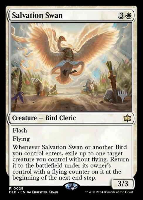 Salvation Swan PBLB-28 Rare Excellent Englisch