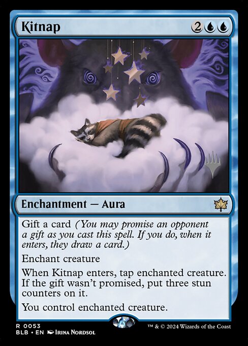 Kitnap PBLB-53 Rare Excellent Englisch Foil