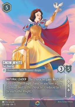 Schneewittchen - Ein gutes Herz (V.2) 5SSK-220 Enchanted Played Englisch Foil