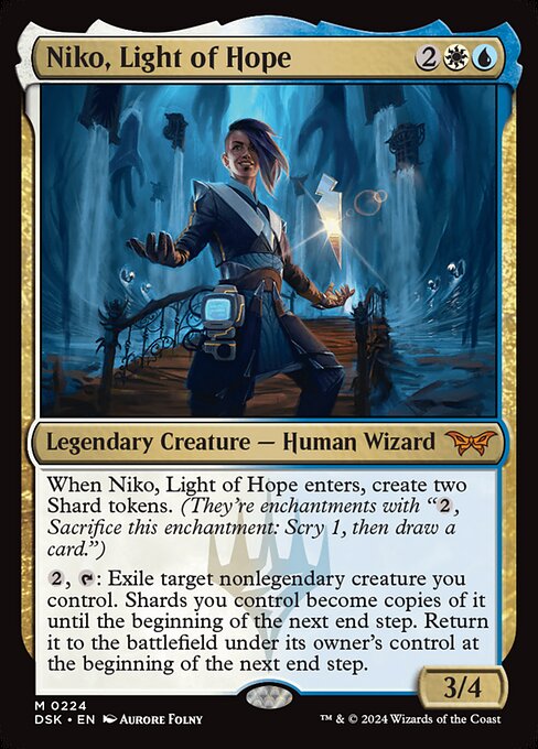 Niko, Light of Hope DSK-224 Mythic Near Mint Englisch