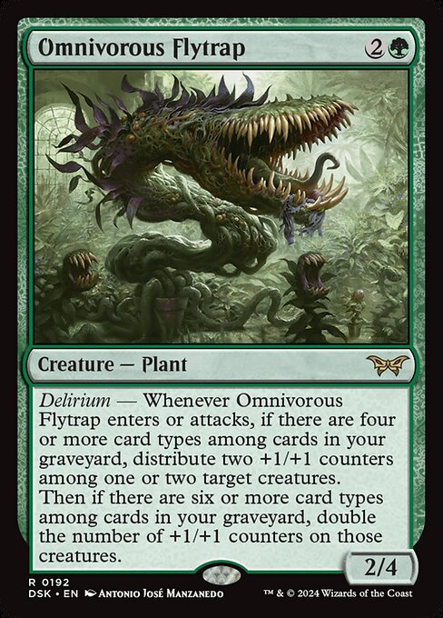 Omnivorous Flytrap DSK-192 Rare Near Mint Englisch