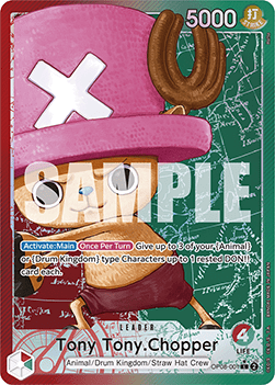 Tony Tony.Chopper (OP08-001) (V.2) OP08 Alternate Art Near Mint Englisch