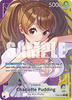 Charlotte Pudding (OP08-058) (V.2) OP08 Alternate Art Near Mint Englisch