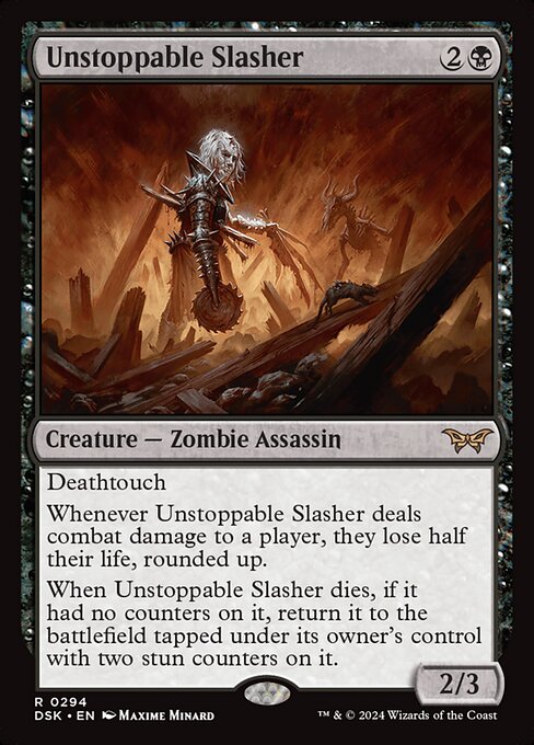 Unaufhaltsamer Schlitzer (V.1) XDSK-294 Rare Near Mint Englisch Foil