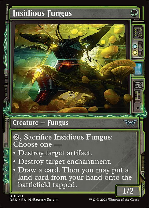 Insidious Fungus XDSK-321 Uncommon Near Mint Englisch Foil