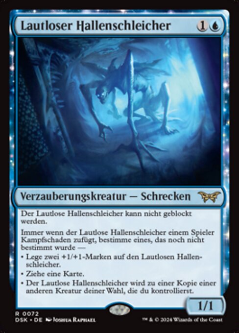 Lautloser Hallenschleicher DSK-72 Rare Near Mint Deutsch