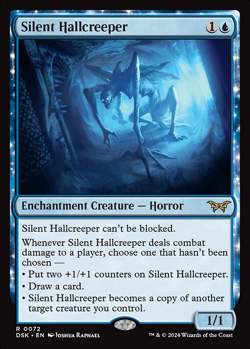 Silent Hallcreeper DSK-72 Rare Near Mint Englisch Foil