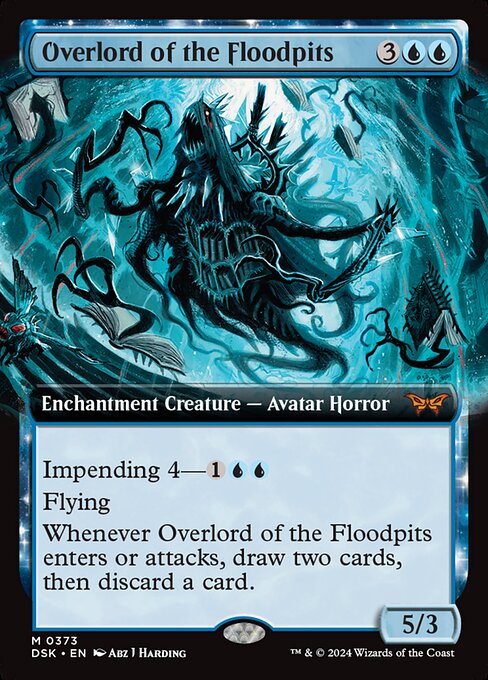 Overlord of the Floodpits XDSK-373 Mythic Near Mint Englisch