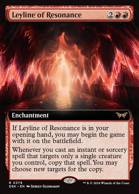 Leyline of Resonance XDSK-379 Rare Near Mint Englisch Foil