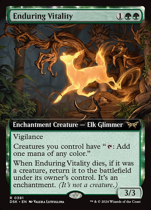 Enduring Vitality (V.1) XDSK-381 Rare Near Mint Englisch Foil