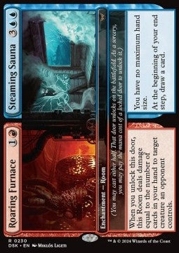 Roaring Furnace // Steaming Sauna DSK-230 Rare Near Mint Englisch Foil
