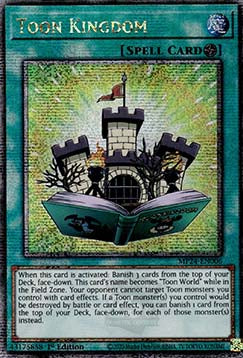 Toon Kingdom MP24-006 Quarter Century Secret Rare Near Mint Englisch 1. Auflage