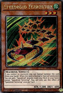 Geschwindigkeitsroid Terrorkreisel MP24-040 Quarter Century Secret Rare Excellent Deutsch 1. Auflage