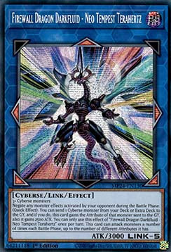 Firewall Dragon Darkfluid - Neo Tempest Terahertz MP24-EN130 Secret Rare Near Mint Englisch 1. Auflage