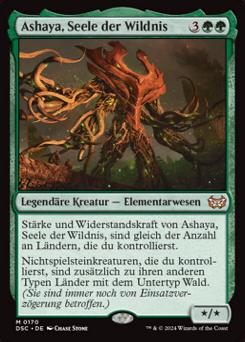Ashaya, Seele der Wildnis DSC-170 Mythic Near Mint Deutsch