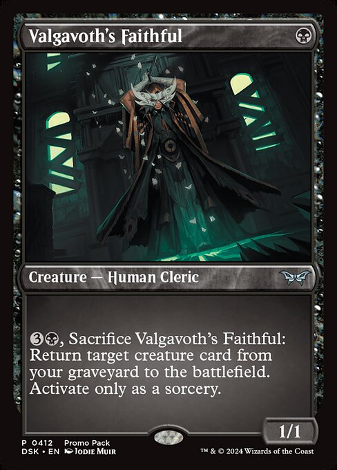 Valgavoth's Faithful PDSK-412 Uncommon Excellent Englisch