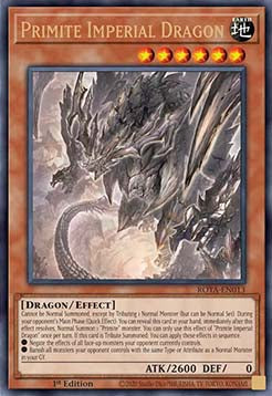 Urerz Kaiserlicher Drache (V.1) ROTA-013 Ultra Rare Light Played Deutsch 1. Auflage