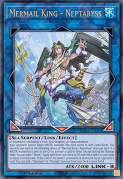Mermail King - Neptabyss ROTA-046 Ultra Rare Near Mint Englisch 1. Auflage