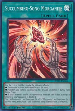 Succumbing-Song Morganite ROTA-065 Super Rare Near Mint Englisch 1. Auflage