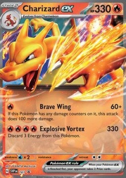Charizard ex SVP-161 Promo Near Mint Englisch