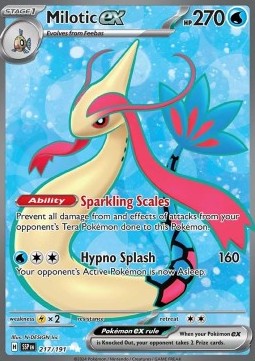 Milotic ex SSP-217 Ultra Rare Near Mint Deutsch