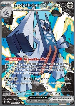 Archaludon ex SSP-241 Special Illustration Rare Excellent Englisch