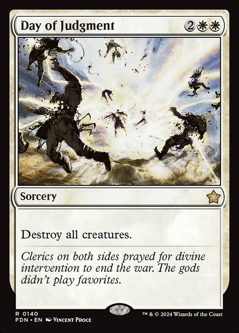 Day of Judgment FDN-140 Rare Near Mint Englisch Foil